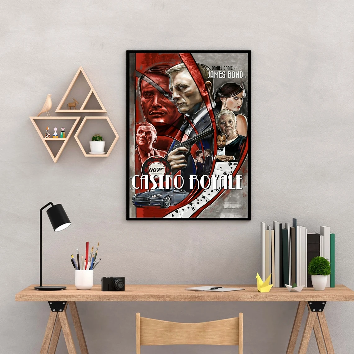 Классический кинопостер казино Royale холст печать украшение для дома настенная