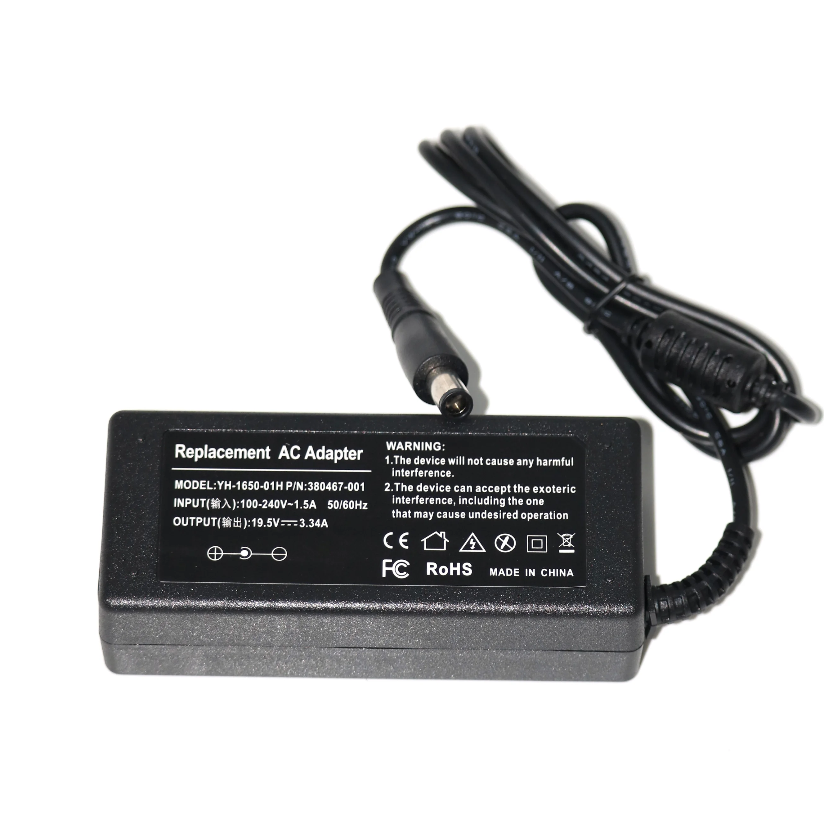 19.5V 3.33A AC DC Adapter Power Charger for HP UltraSlim Docking Station 2013 US D9Y32UT#ABA D9Y32AA D9Y32UT D9Y19AV D9Y19AV#ABA |
