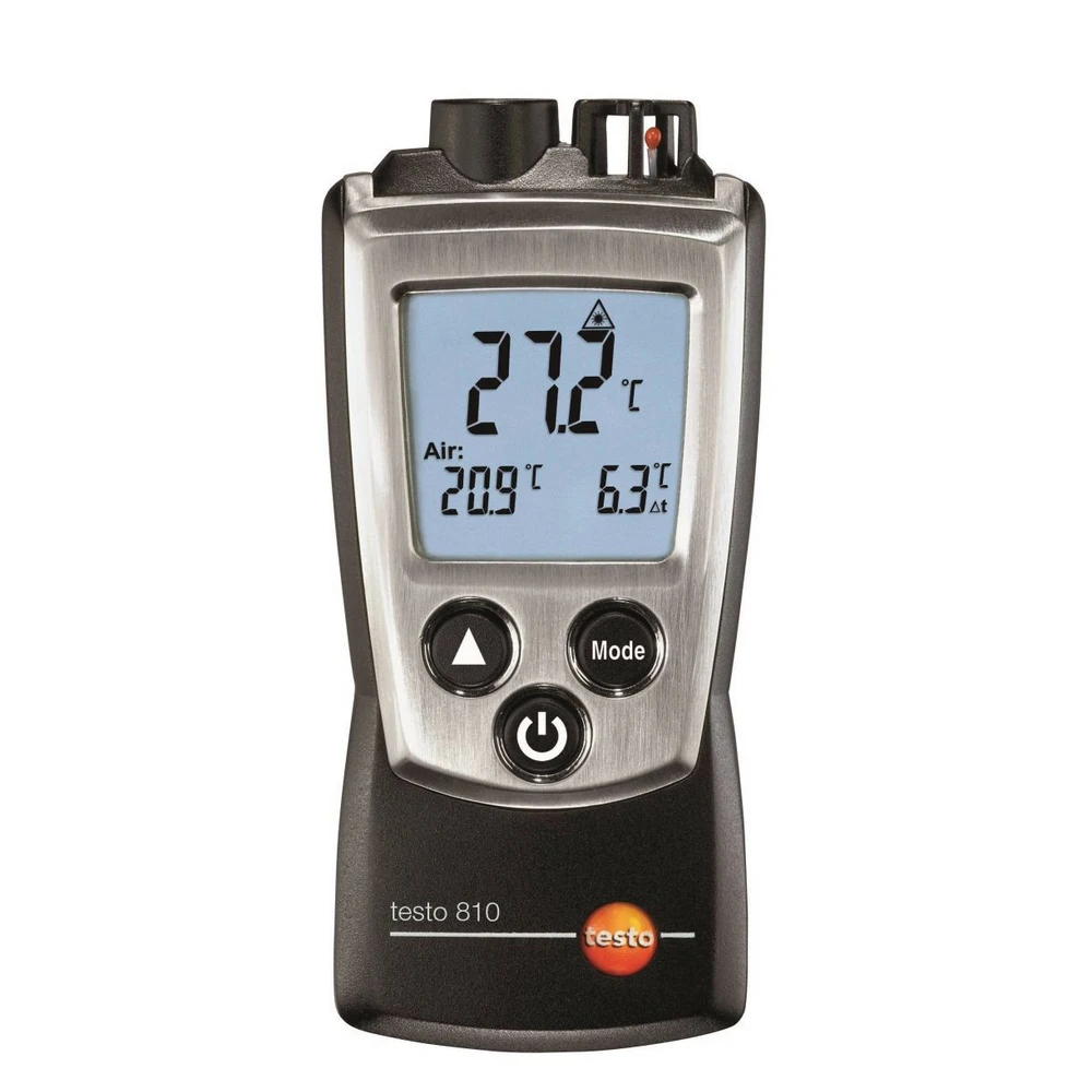 

Testo810 Infrared Thermometer Wireless Mini Portable Thermometer Industrial Grade High Precision Non-contact NTC Tester Tool