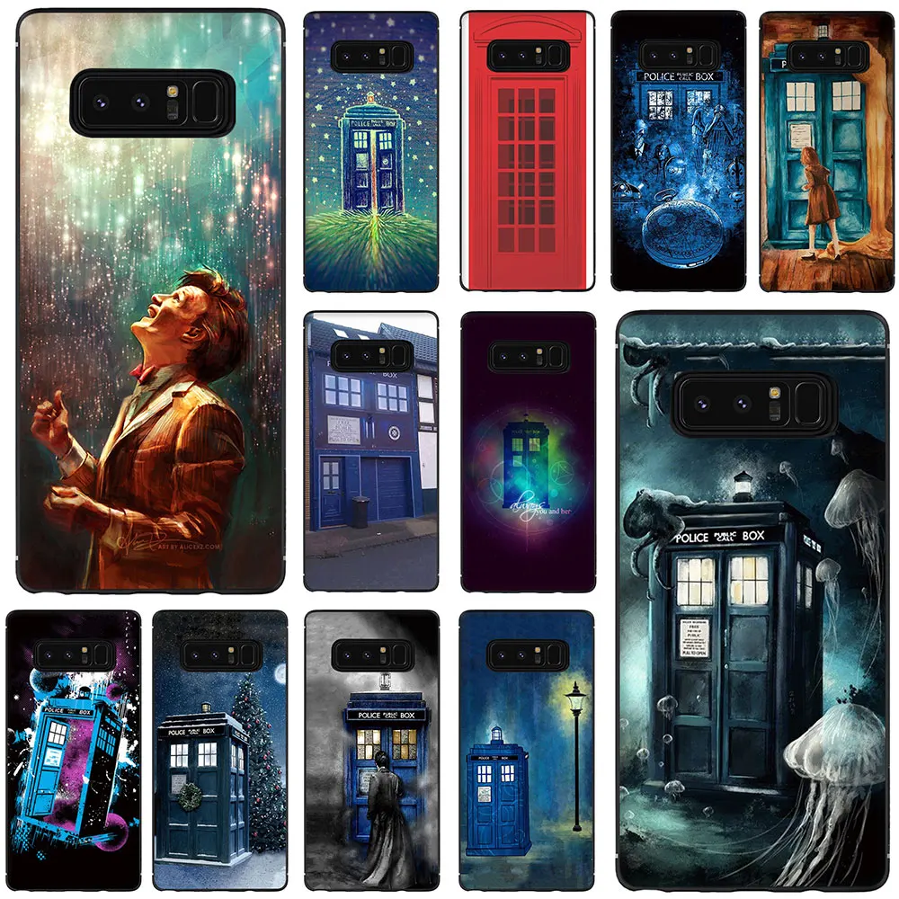 Чехол для телефона Dr Doctor Who Police Call Box из мягкого ТПУ Galaxy M10 M20 M30 S6 S7 Edge S8 S9 S10 S10e Plus Note 10