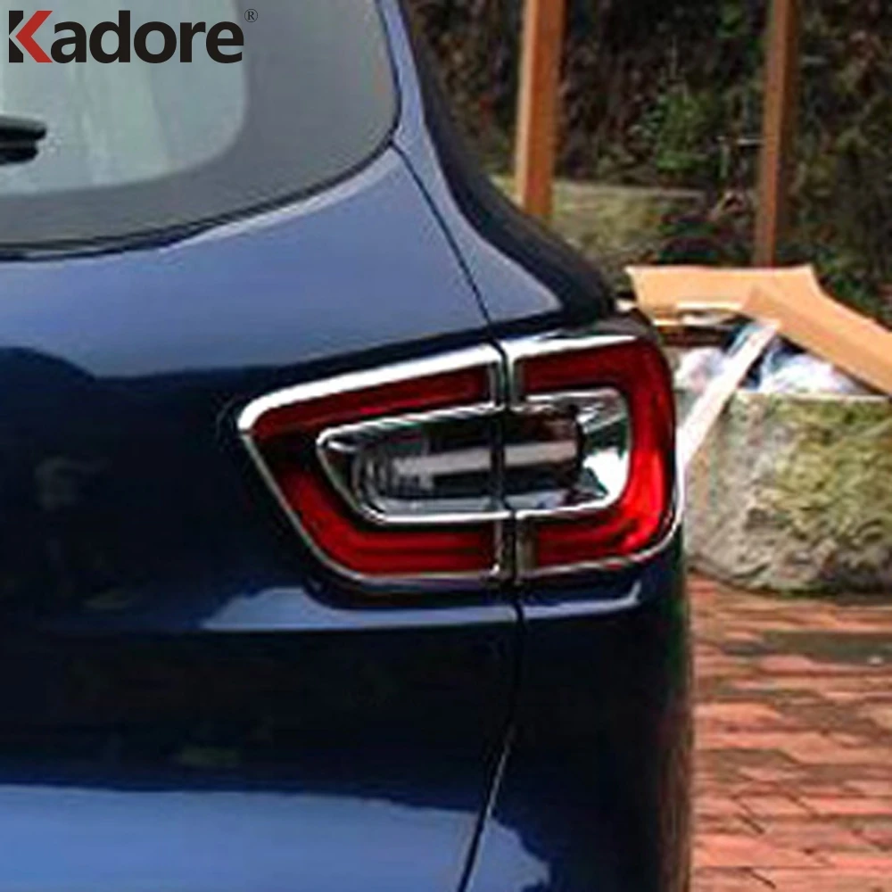 Для Renault Kadjar 2016 2018 2019 ABS хромированный задний светильник лампы накладка