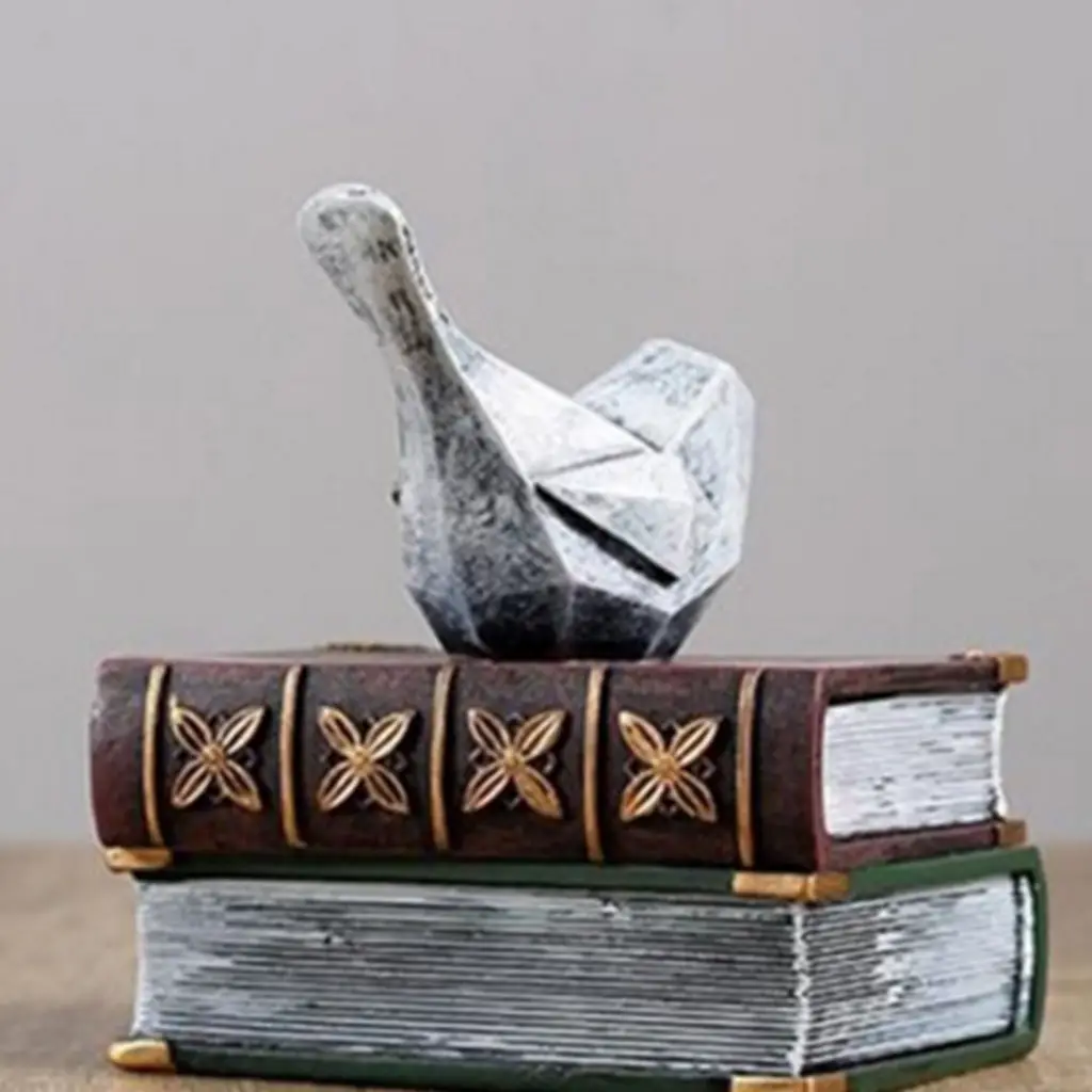 

1 шт., статуэтка птицы из смолы в американском стиле, украшение для дома