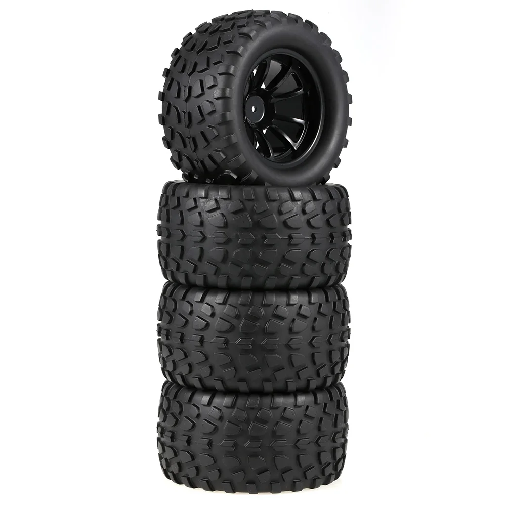 Для 1/10 HSP Redcat TRAXXAS TAMIYA RC4WD осевой внедорожный грузовик BigFoot автомобиль 4 шт. большая