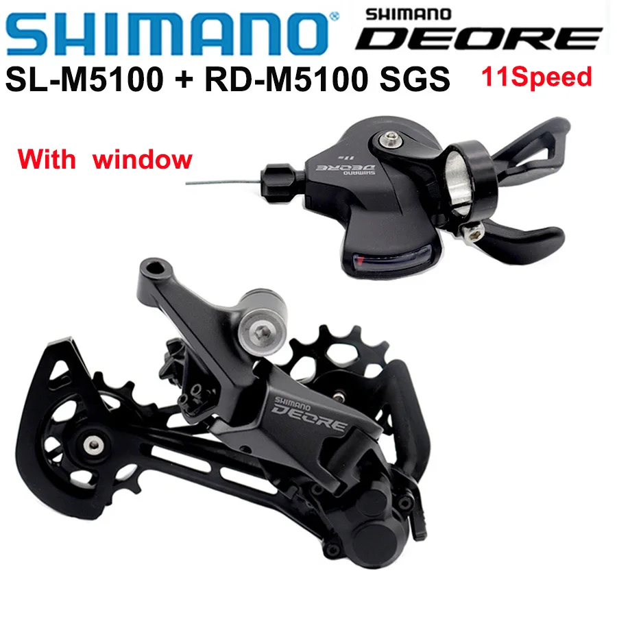 2020 Новая SHIMANO DEORE SL-M5100 + RD-M5100 11S указано MTB горный велосипед 1x11S M5100 задний