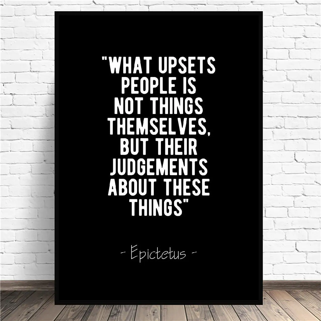 

Pictetus WiseStoic картина с цитатой настенные картины печать на холсте домашний Декор настенный плакат для декора для Гостиная