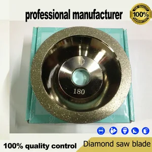 100 мм Алмазный cbn шлифовальный круг инструменты лезвие для шлифования по хорошей цене и быстрая доставка Бестселлер алмазное лезвие зернистость 180 #