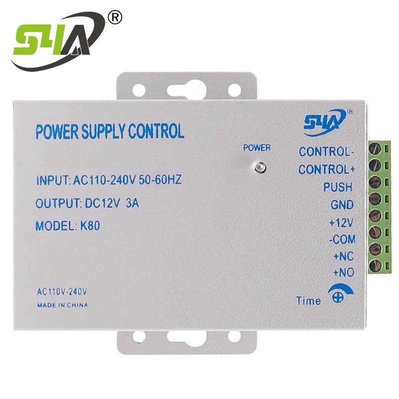 Металлическая система контроля доступа RFID + источник питания кнопка выхода