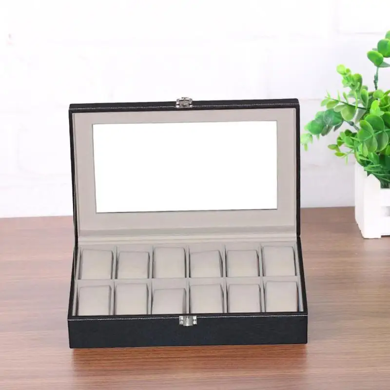 Портативный дорожный органайзер для часов 12 отделений | Наручные часы