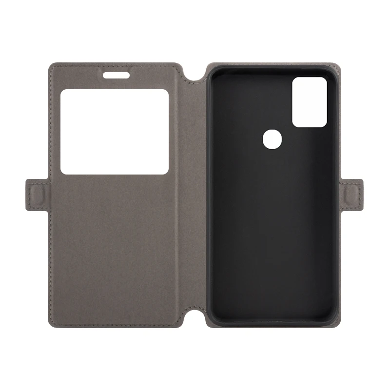 pu leather phone case for umidigi a9 max flip case for umidigi a9 max view window book case soft tpu silicone back cover free global shipping