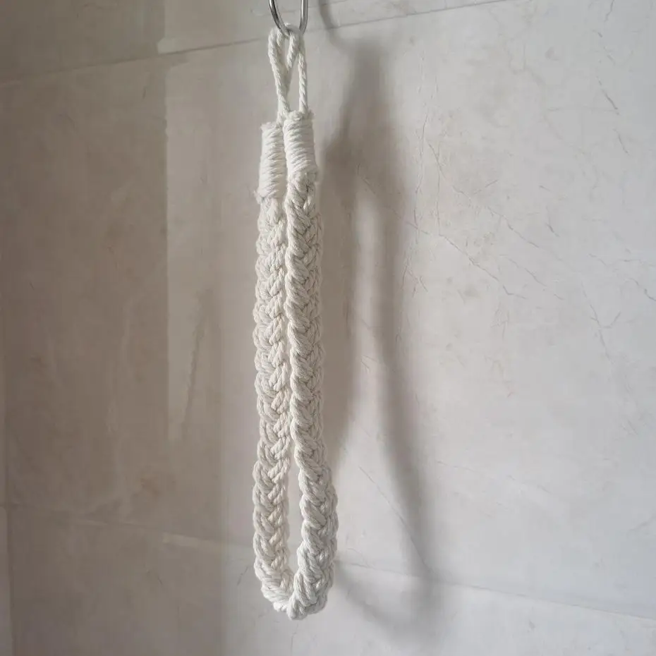 

Vintage Nordic Wall Hanging Wooden Stick Roll Paper Holder Towel Hanger Wall Mounted Paper Stand For Kitchen Bathroom Toilet