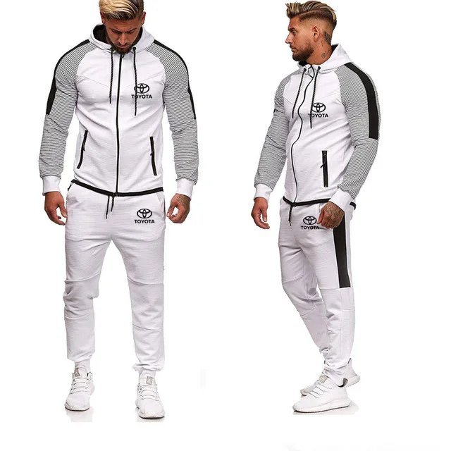 Мужская толстовка с капюшоном и логотипом Toyota модная спортивная принтом на весну