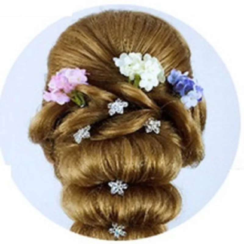 Парик манекен для парикмахеров парик блонд тренировок косметология|Манекены| |