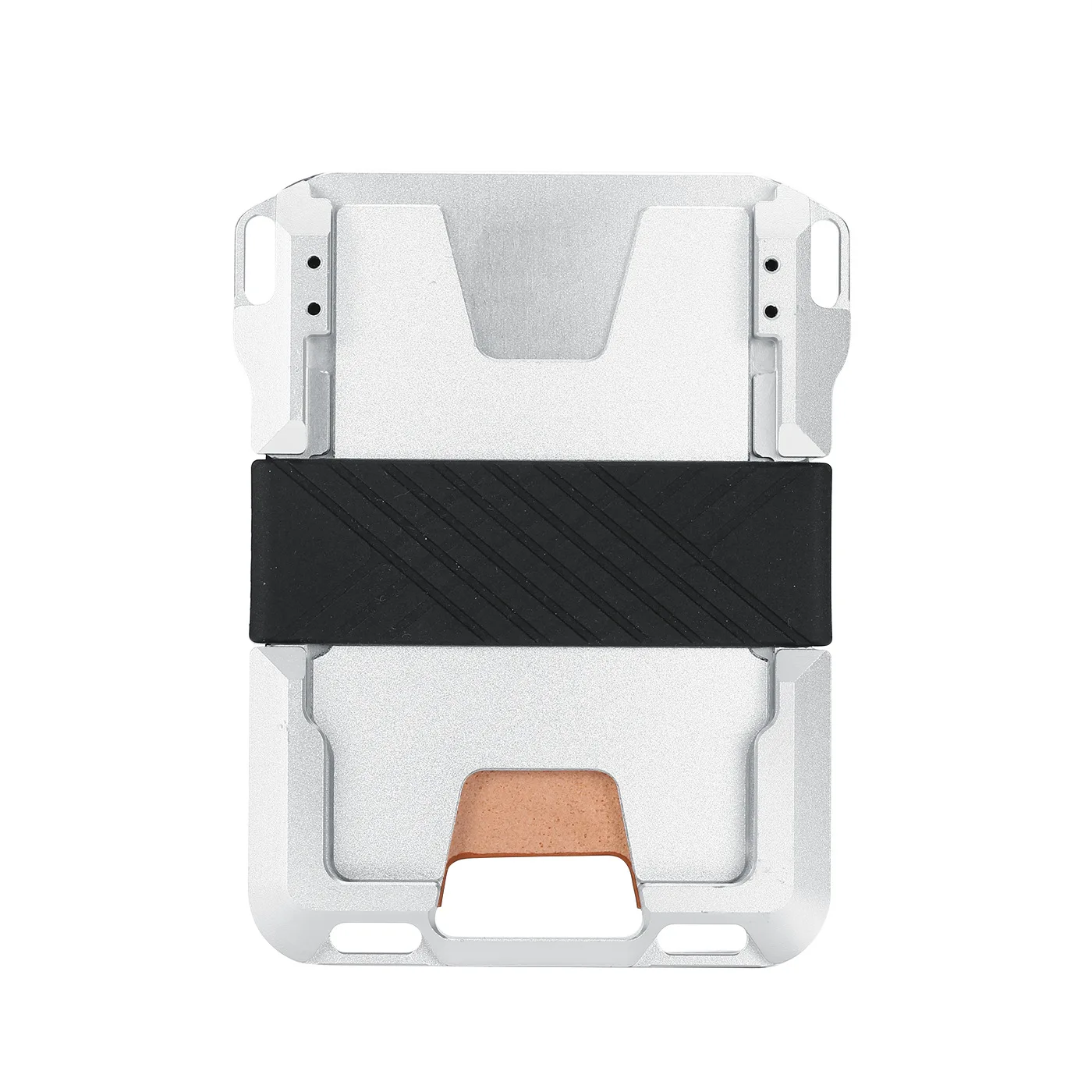 

Мульти-функциональный открытый металлический кредитной карты держатель для карт человек с функцией блокировки RFID кошельки 2021 металлическ...