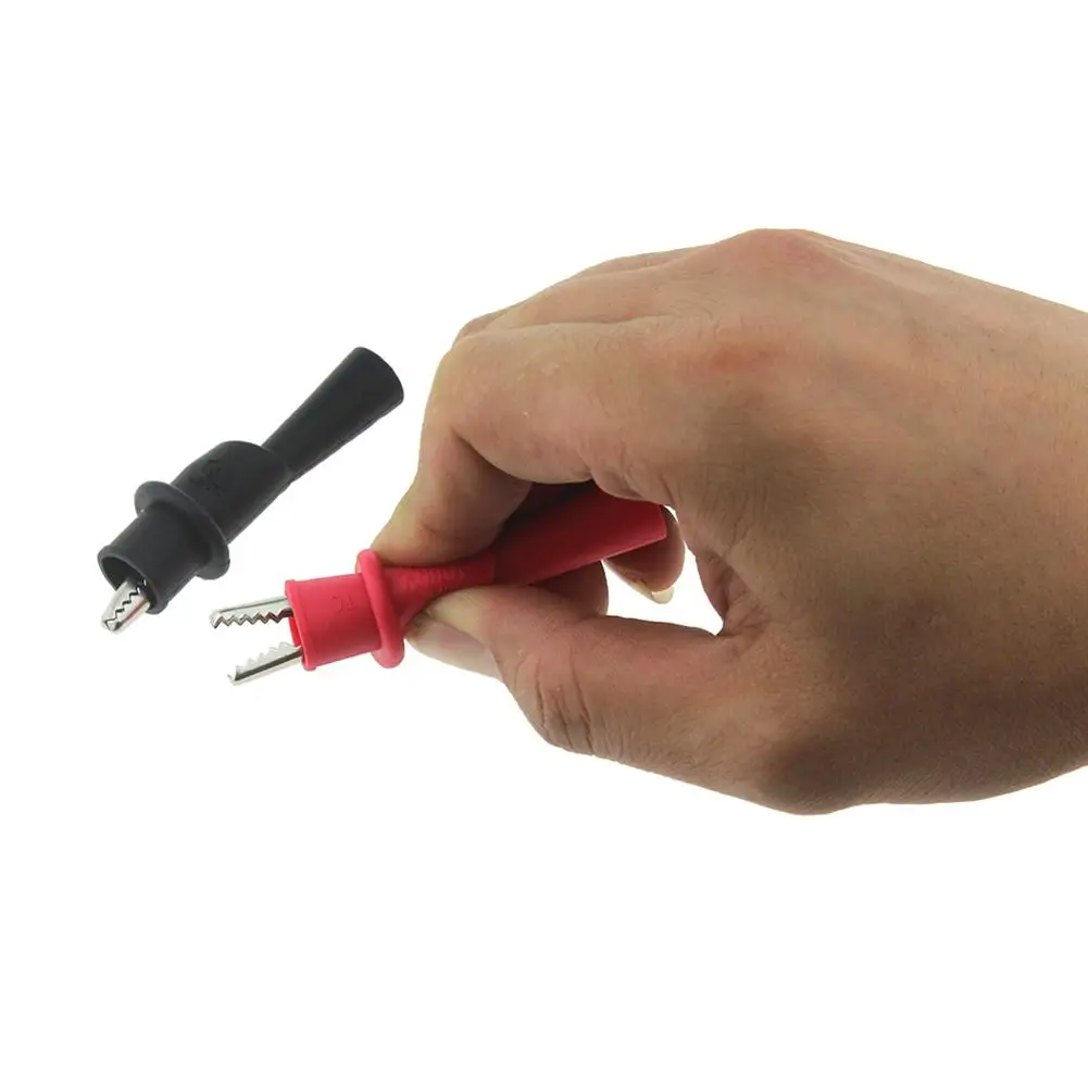 1 пара зажимов типа крокодил электрические испытательные выводы сделай сам