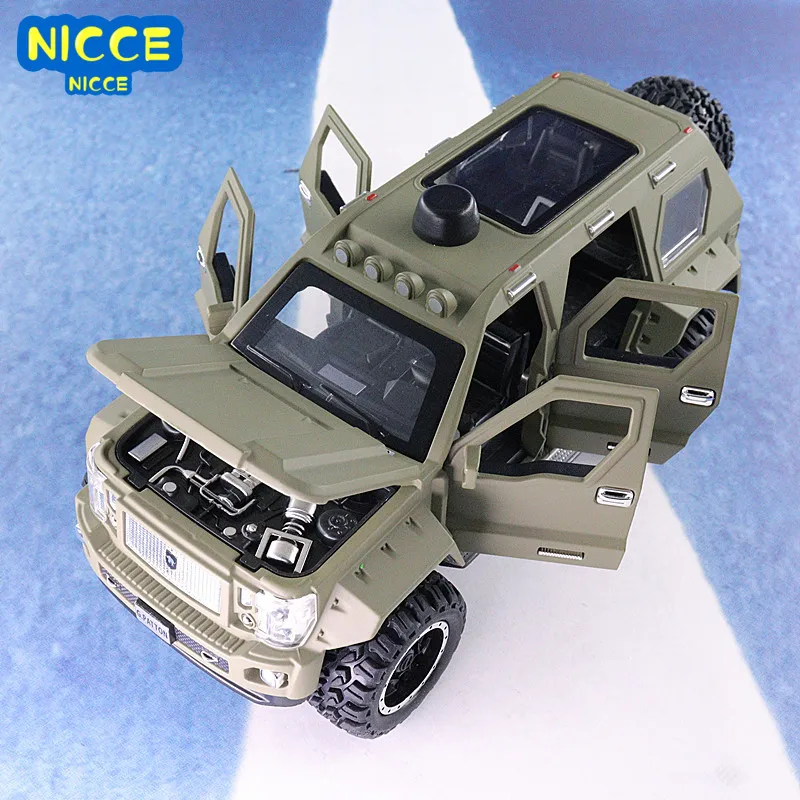 Nicce 1:24 модель автомобиля George Barton бронированный автомобиль со звуком легким