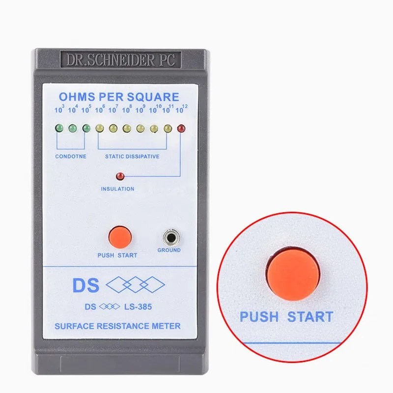 DS LS 385 тестер поверхностного сопротивления статическая пусковая площадка