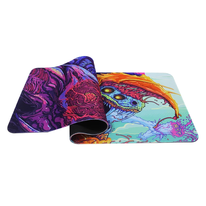 Большой игровой коврик для мыши 800*300*2 мм XL с закругленными краями CS GO