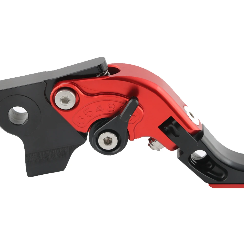 

Suitable For Ducati motorcycle MONSTER MONSTER 696 696 2009 2014 clutch lever, red brake lever, foldable and adjustable