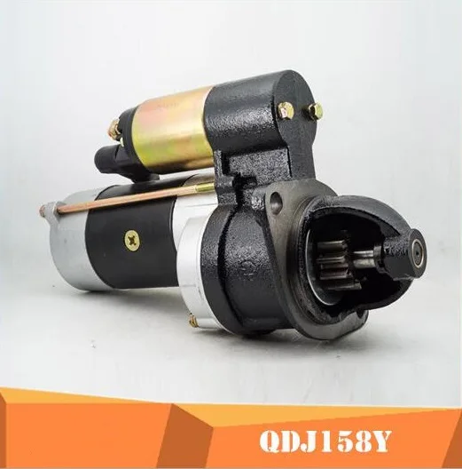 QDJ158Y Быстрая пускового двигателя QDJ158A1 4.5kw QDJ158Y 12V 2.8KW 3.4KW 11 зуб дизельный двигатель стартера костюм китайский бренд - Цвет: QDJ158Y