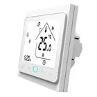 Умный контроллер температуры, регулятор нагрева воды, теплого пола, работы газового бойлера, Wi-Fi, совместим с Alexa Google Home