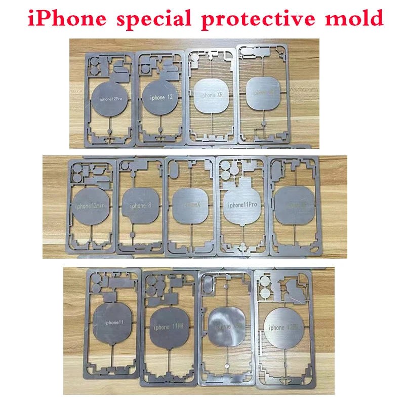 Защитная форма для iPhone защитная заднего стекла избегайте повреждения рамки при