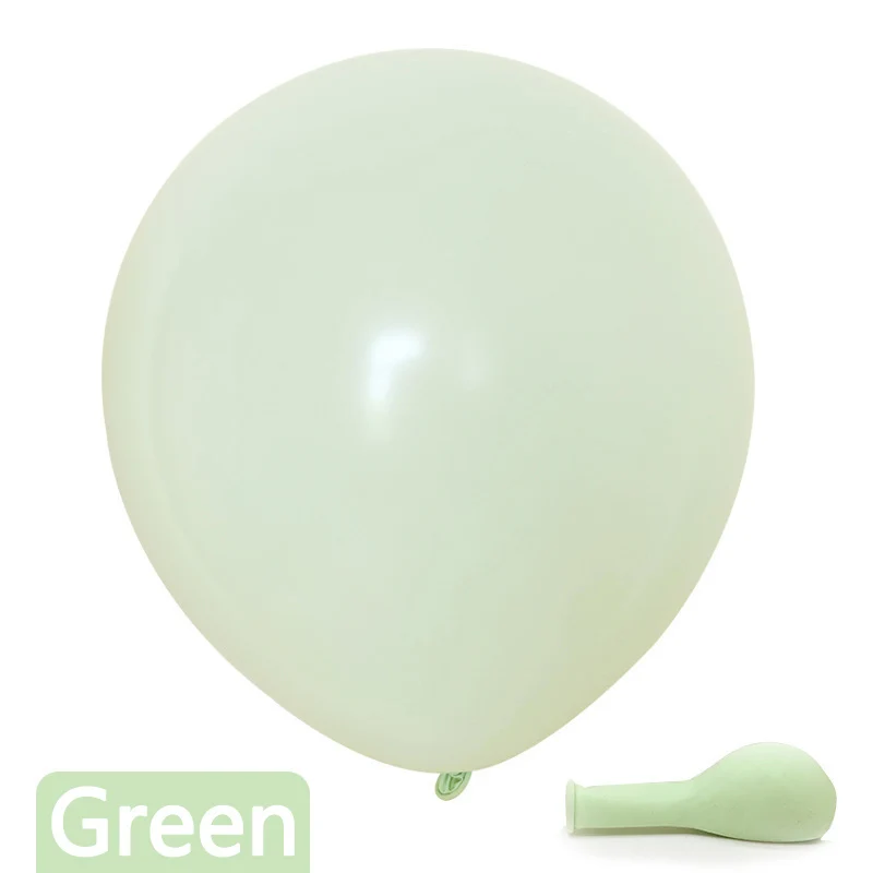 Green 100 шт./компл. 10 дюймов разноцветных шаров утолщенной латексные круглые шарики, свадебной церемонии, дня рождения или фестиваля, украшение дома вечерние поставки - Цвет: Green