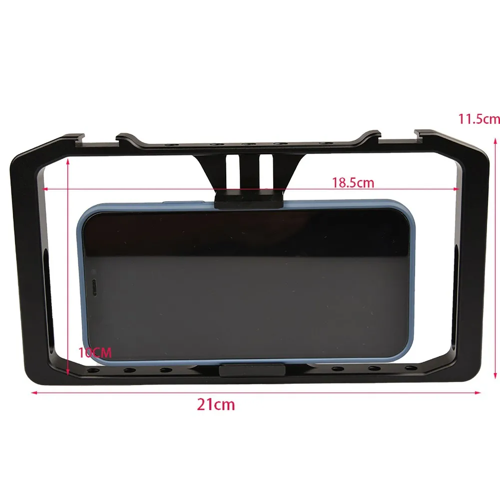 Greatlizard Universal Phone Video Camera Cage Handheld Stabilizer Film For SmartPhone Hand Grip Bracket Mobile | Электроника