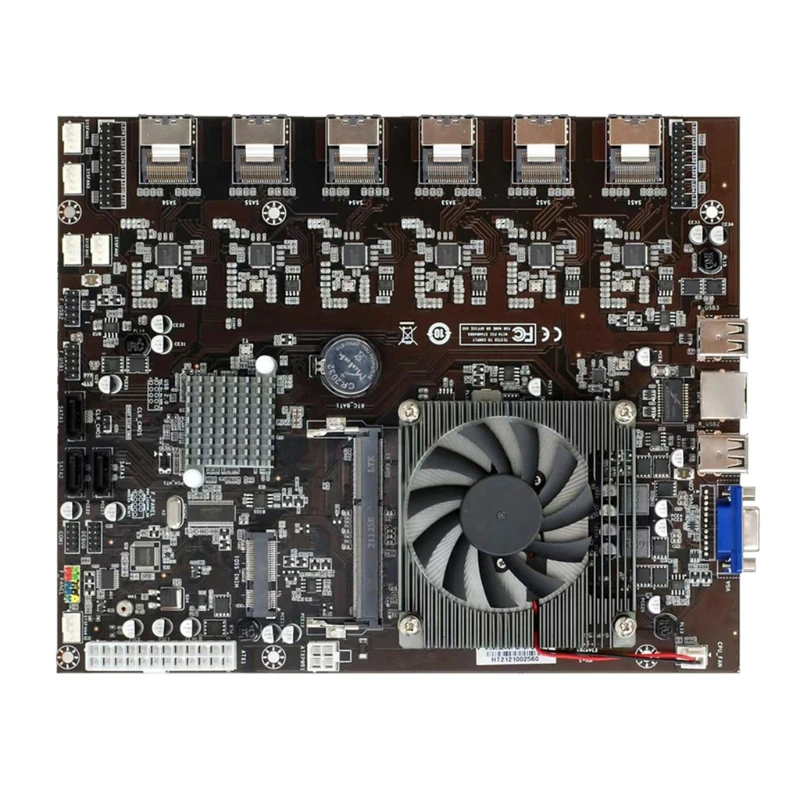 Материнская плата для майнинга LX0B CPU Group 4 Гб DDR3 SODIMM Sup порт 24 SATA жесткий диск Core I3 /3 x