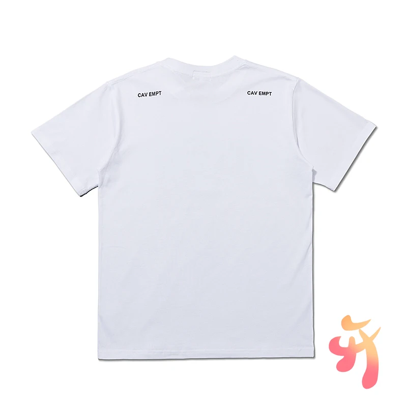 

New Cav Empt T-shirt Men Women High Quality Tie-dye Pattern Round Neck Top Tee CAVEMPT C.E. Fashion Casual Hip Hop T Shirt