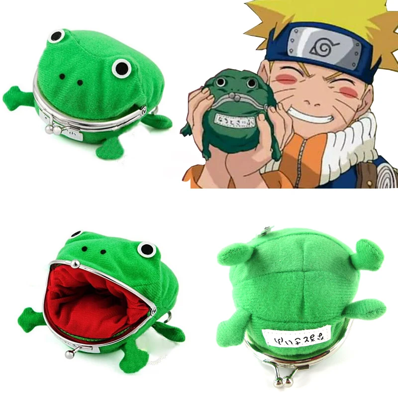 

наруто 1 шт. Продавать как горячие пирожные кошелек лягушки японский ниндзя портмоне мультфильм аниме кошелек косплей реквизит фланелевый ...