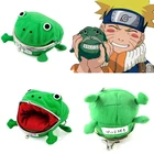 наруто 1 шт. Продавать как горячие пирожные кошелек лягушки японский ниндзя портмоне мультфильм аниме кошелек косплей реквизит фланелевый кошелек подарки для девочек