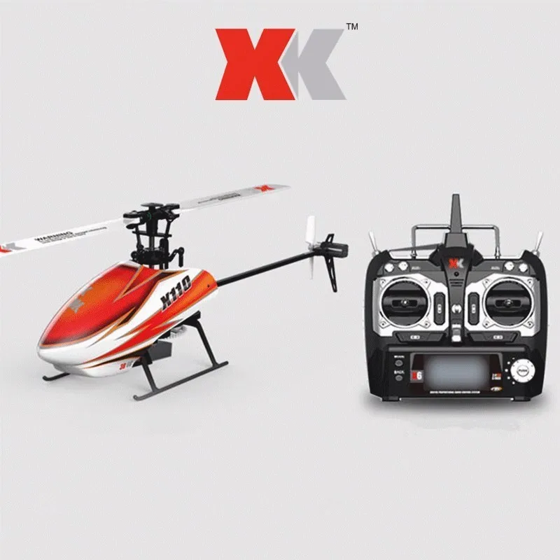 Wltoys оригинальный XK K110 Blash 6CH бесщеточный 3D6G система радиоуправления RC вертолет RTF