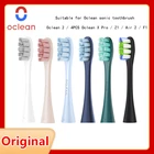 Оригинальные аксессуары для электрической зубной щетки Oclean X ProZ1Air 2F1, насадка для глубокой очистки, зеленая, белая, розовая, синяя, серая