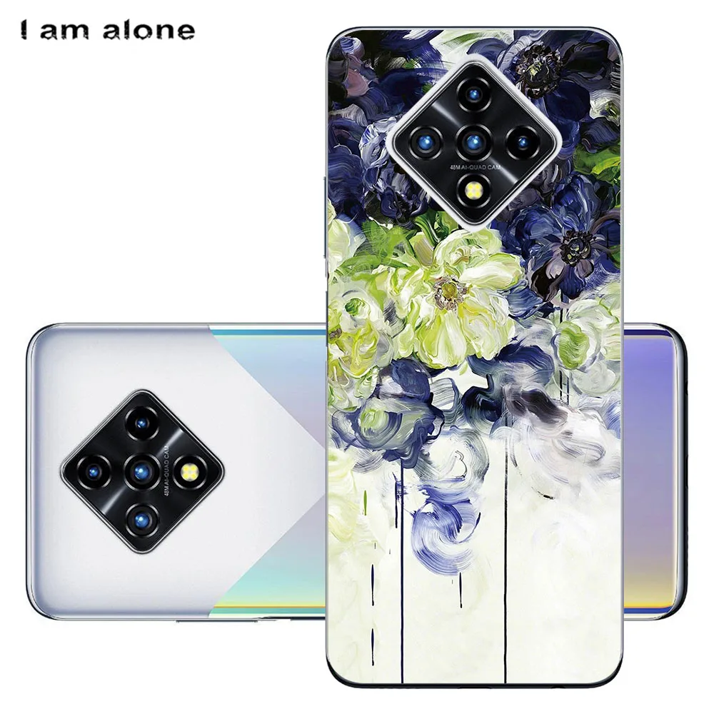 phone bags cases for infinix zero 8 8i hot 10 10 lite 2020 cover soft silicone fashion marble inkjet painted shell bag free global shipping