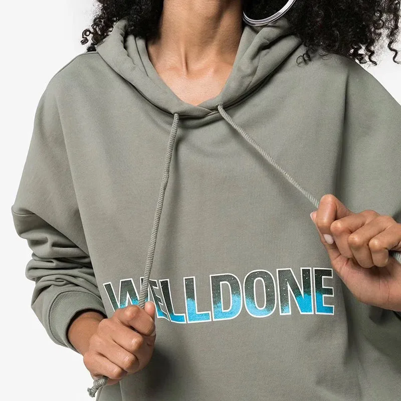 Новые толстовки WELLDONE пуловеры для мужчин и женщин свитшоты высокого качества 1:1