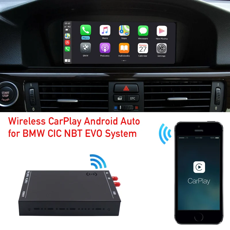 Verkaufen Apple CarPlay Für BMW CIC NBT System E70 E71 E72 E60 E90 E87 F10 F20 F30 F01 F06 X1 X3 X4 X5 X6 MINI Android Auto Interface Box