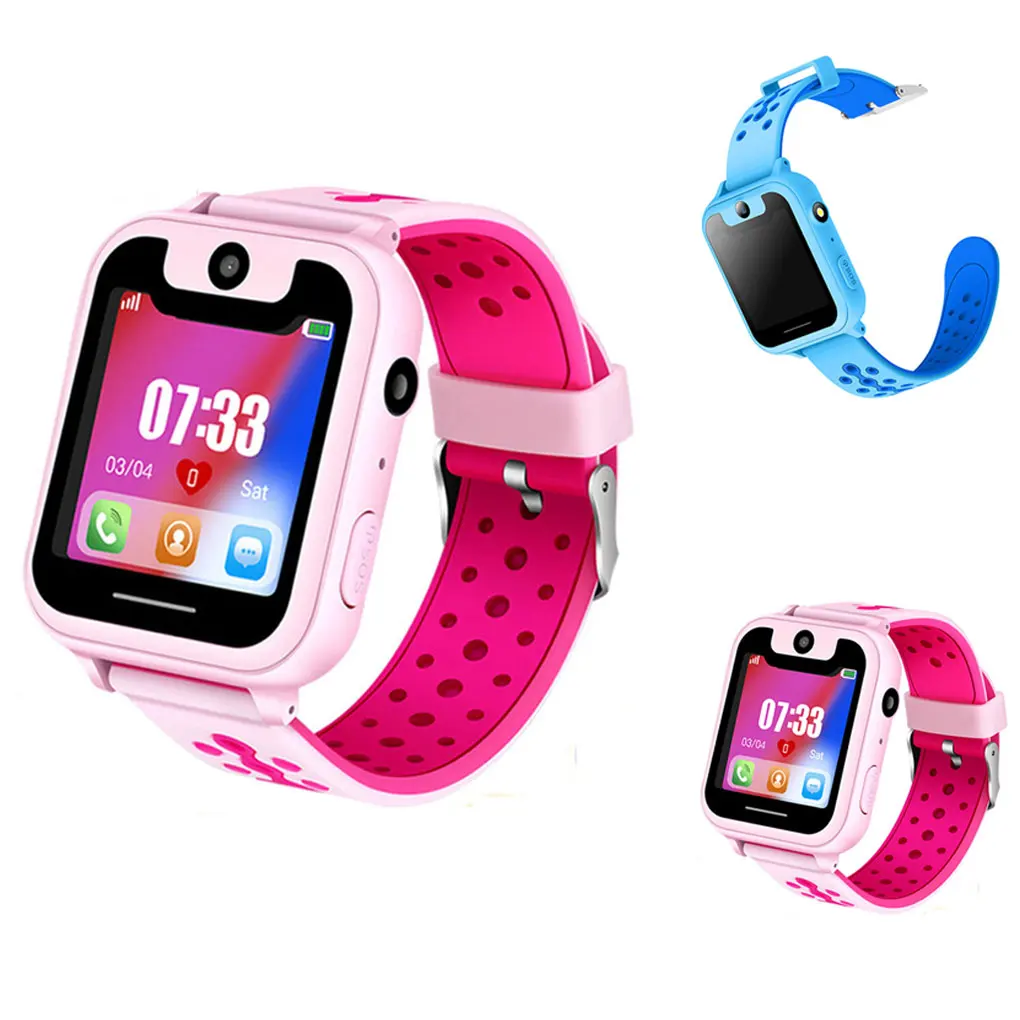 Детские Смарт часы S6 LBS с кнопкой SOS вызовом определителем местоположения