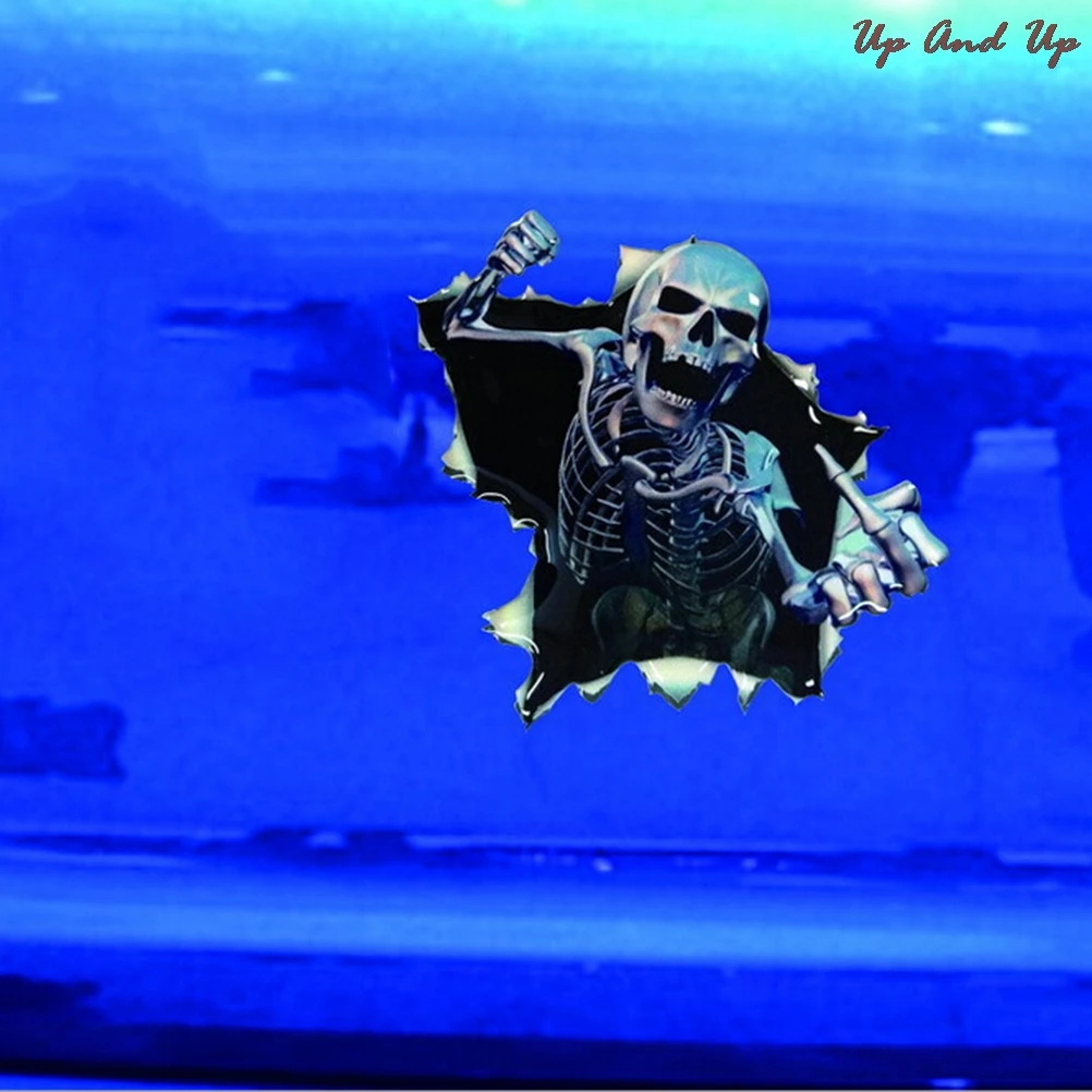 Автомобильная наклейка череп автомобильные капоты триллер для багажника