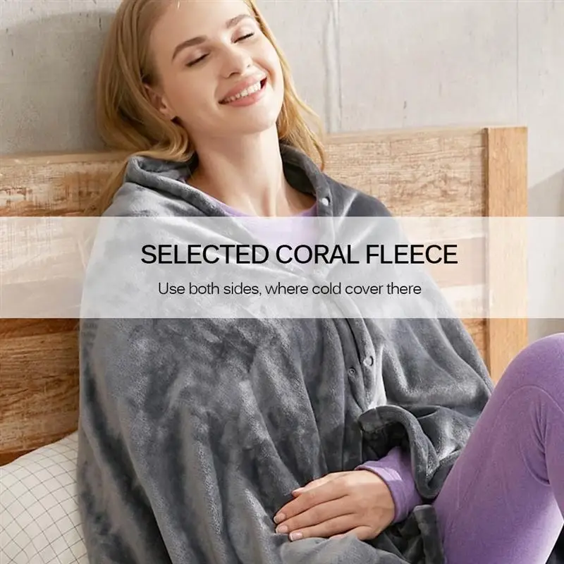 USB Электрическое теплое одеяло подушка на плечо шея мобильная нагревательная