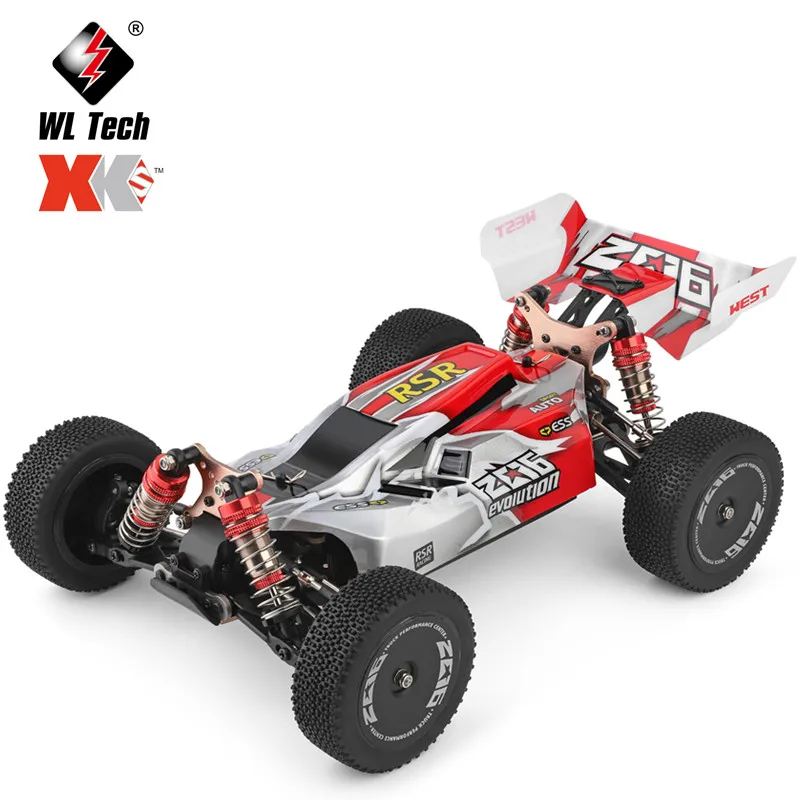 WLToys RC автомобиль 144001 2 4G гоночный 70 км/ч 4WD Электрический высокоскоростной