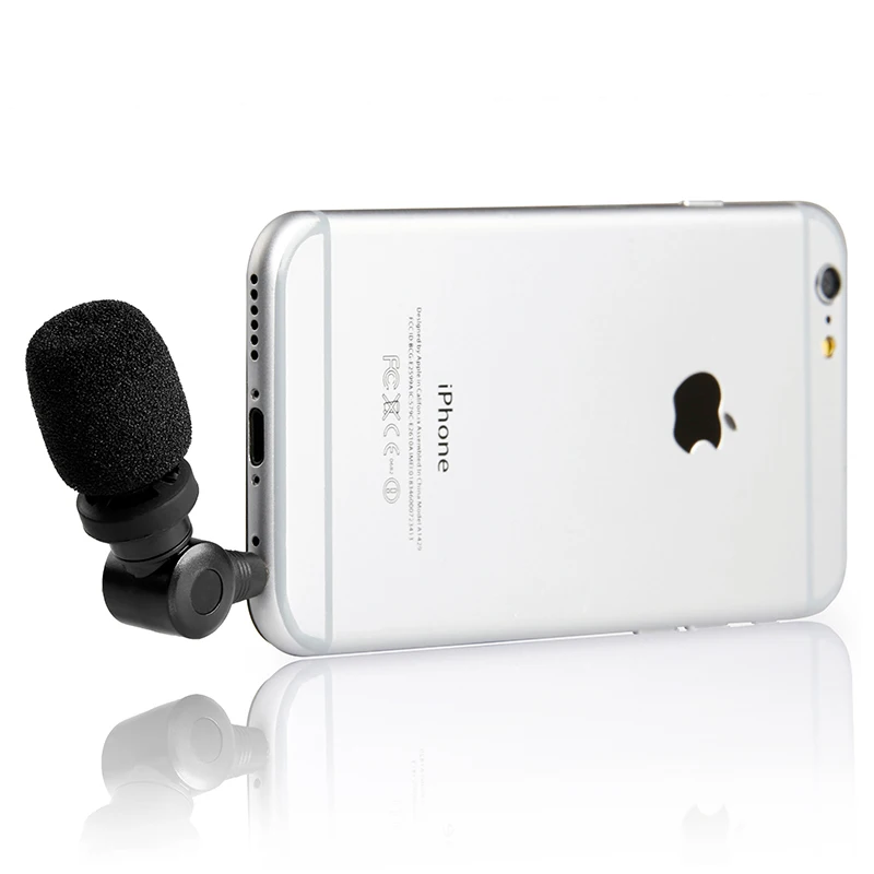 Компактный направленный мини микрофон Saramonic iMic для смартфонов Apple iPhone 7s 6s 7 6 Plus