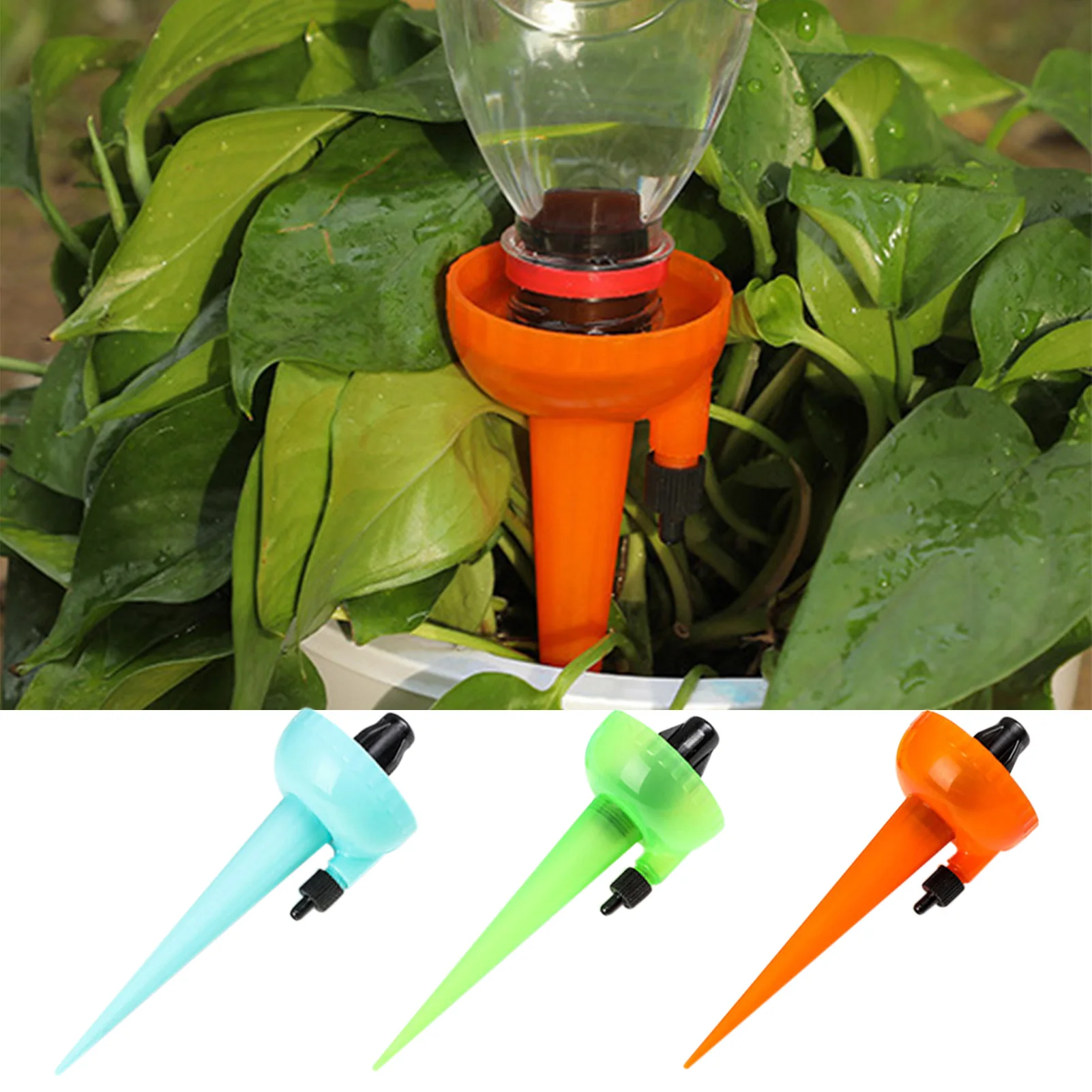 

Adjustable Automatic Drip Watering Irrigation Kit Flower Plant Garden Watering System Self-Watering Device Tool