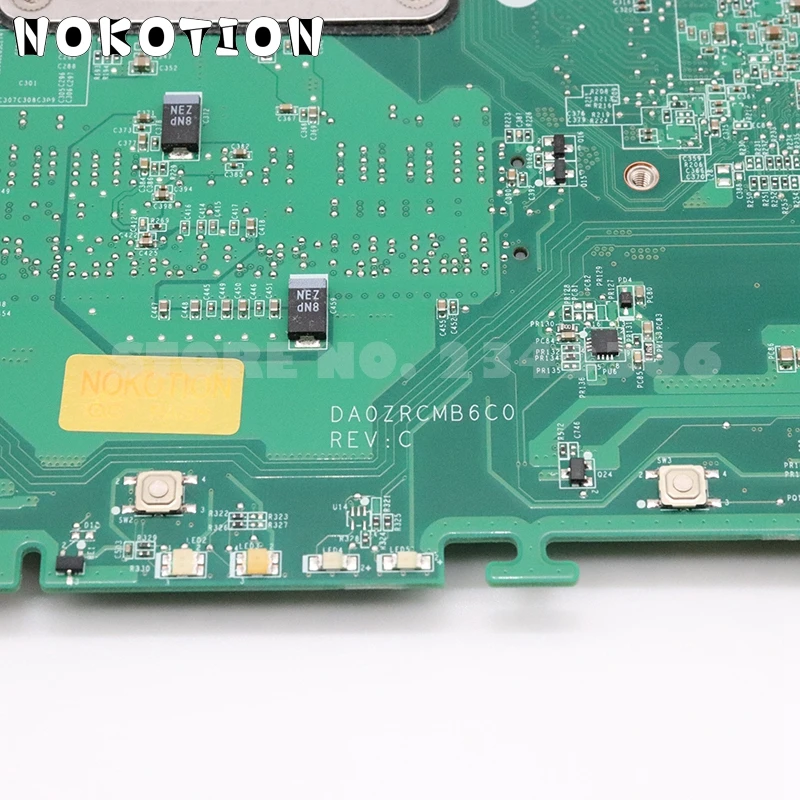 NOKOTION материнская плата для ноутбука acer Emachines E732 E732Z основная плата HM55 UMA DDR3 MBNCA06001 DA0ZRCMB6C0 Бесплатный процессор