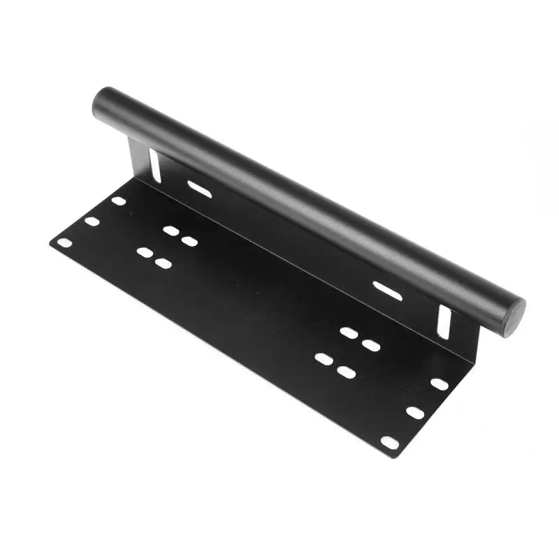 

Universal Front Bumper License Plate Frame Log Light Mount Bracket SUV Lamp Holder OffRoad LED Work Light Bar Aluminum