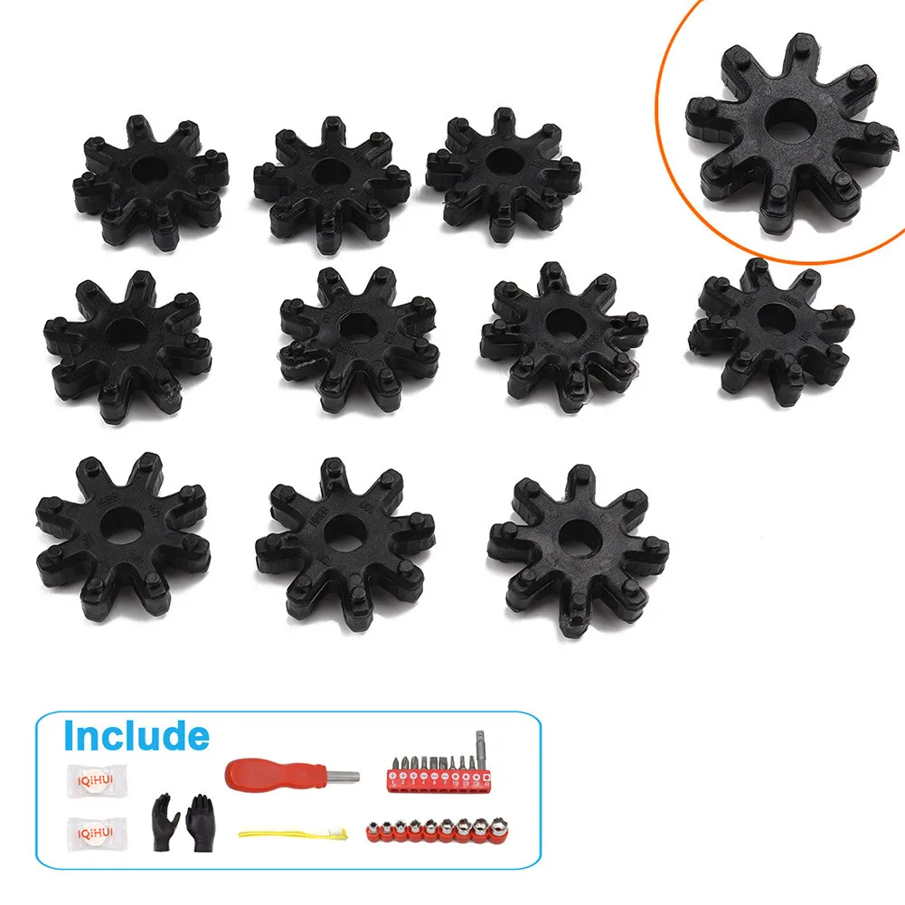 

10pcs Flexible Steering Column Coupler 1 Set Steering Column Gasket Flexible Coupling For Hyundai For Kia 56315-2K000 Car Access