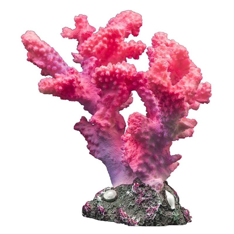

Artificial Coral Fake Coral Ornament Aquarium Decoration Polyresin Simulation Coral for Fish Tank Decorations Home Decor