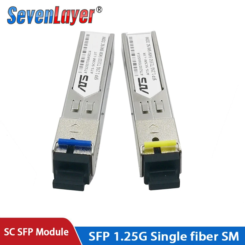 Модуль SFP 1 25G SC BiDi нм/Нм WDM коммутатор модуль трансивера с переключателем функцией