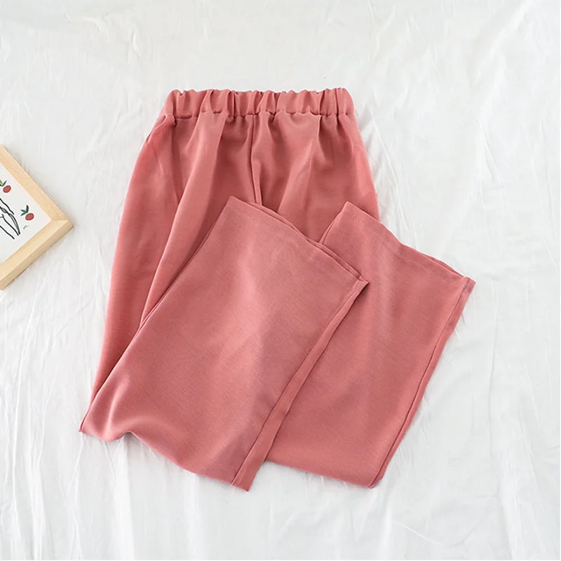 Gagarich Women Summer Two Piece Set Chic Off Shoulder Short Slim Ruffles Tops High Waist Wide Leg Pants Elegant Solid Suits | Женская