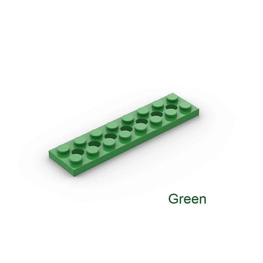 

Building Block 3738 Plate 2x8 with Holes Small particle MOC Assembly Brick Parts low Plate 10 pcs/lot