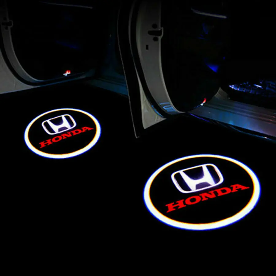 

2X y16 для Honda люстра дверь светодиодный логотип проектор свет приветственный светильник